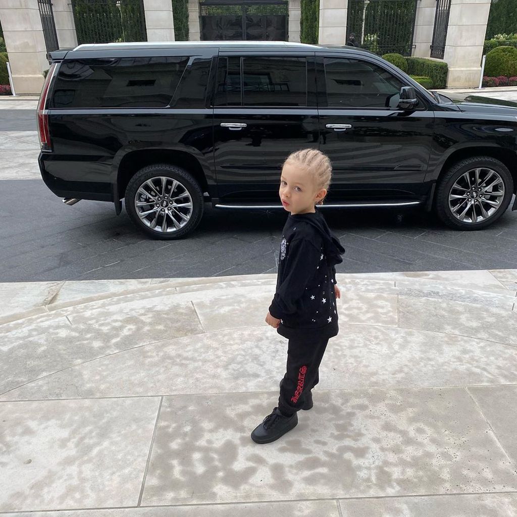 Drakes Sohn Adonis im September 2020