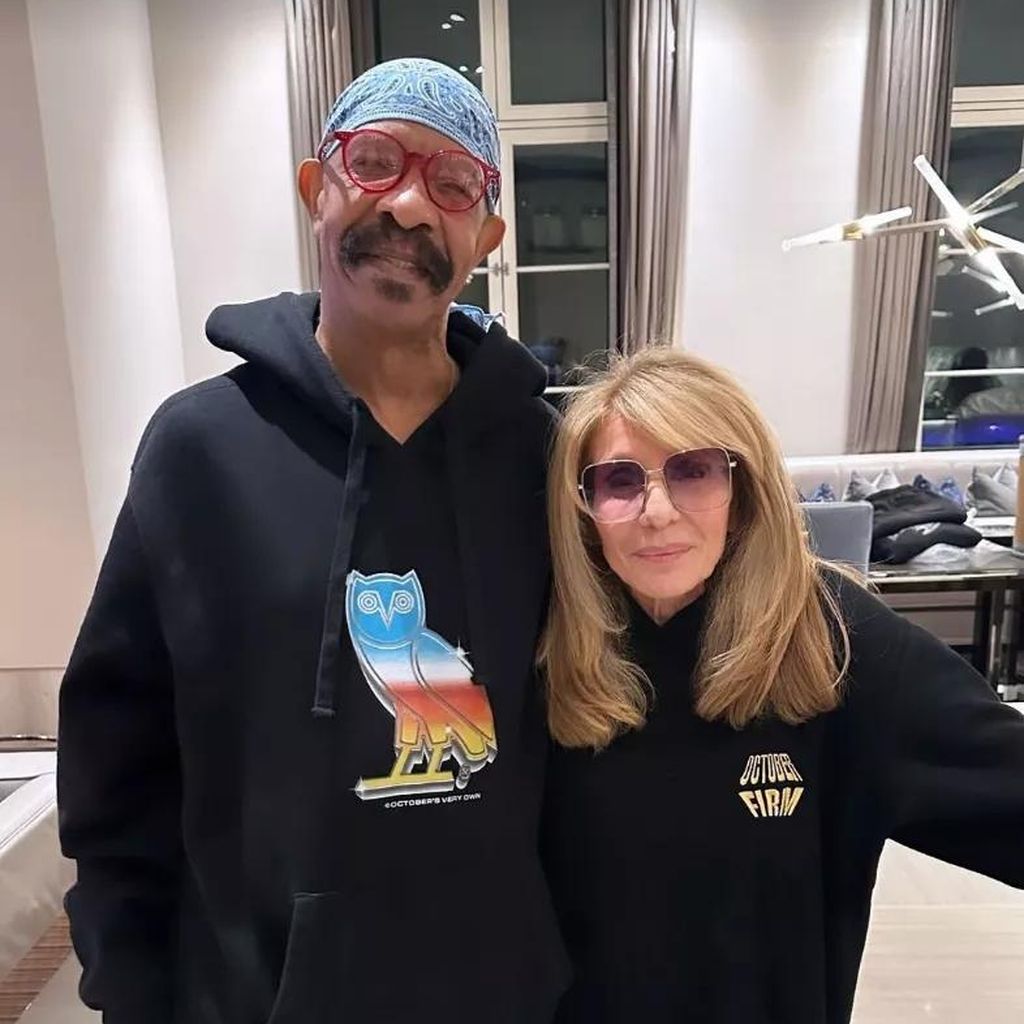 Drakes Vater Dennis Graham und Drakes Mutter im Jahr 2024