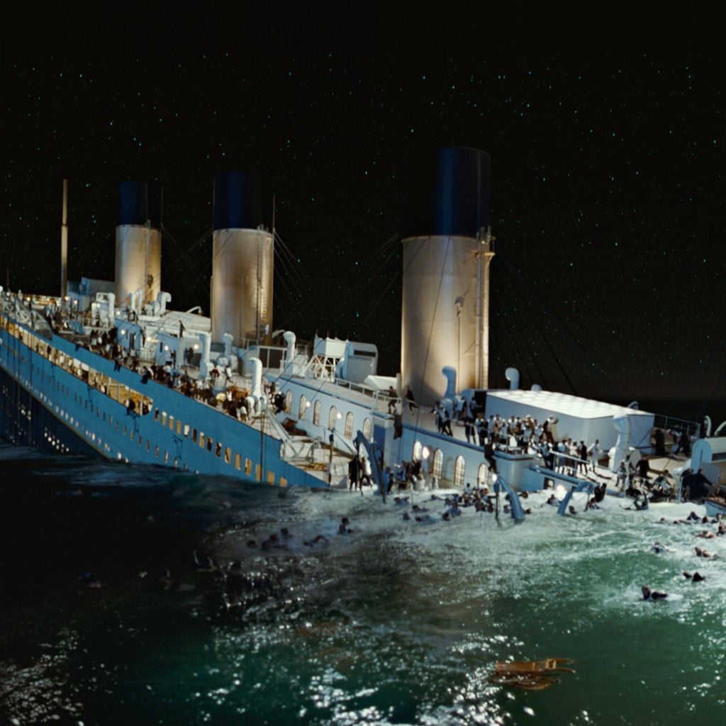 Filmszene aus "Titanic" (1997) von 20th Century Fox, Courtesy Everett Collection
