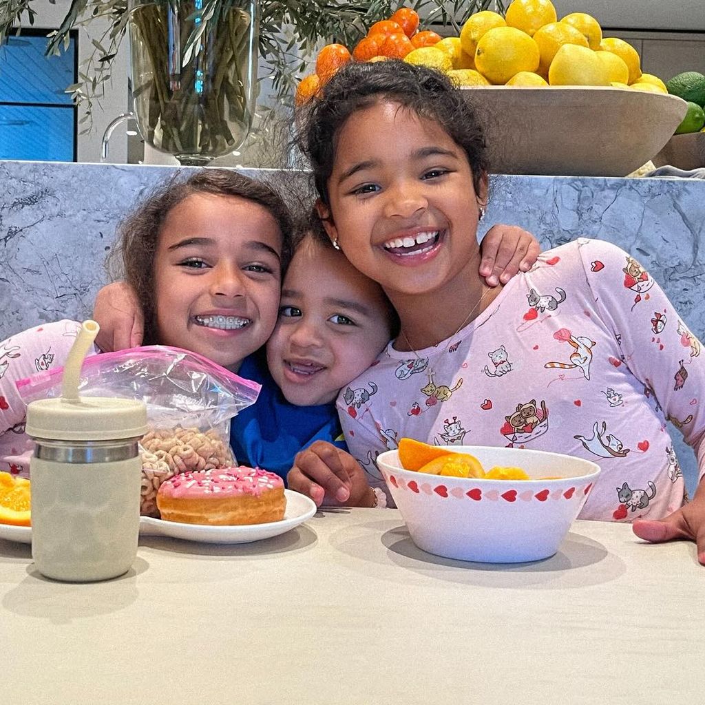 Dream Kardashian, Tatum Thompson und True Thompson