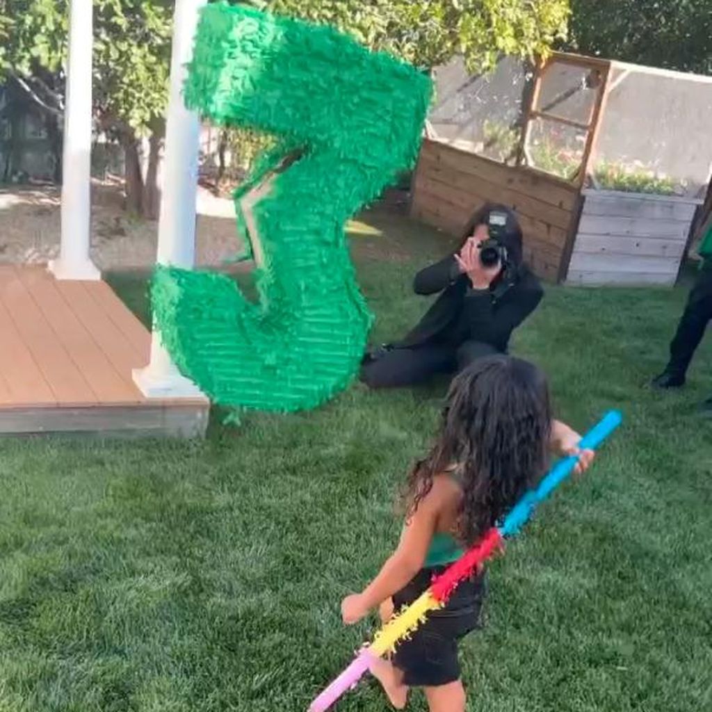 Dream Kardashian auf Psalm Wests Mottoparty