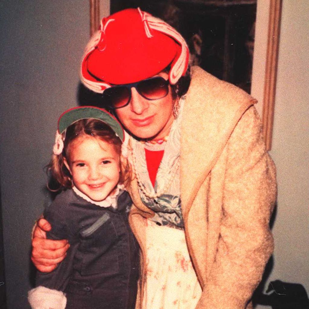 Drew Barrymore und Steven Spielberg, 1982