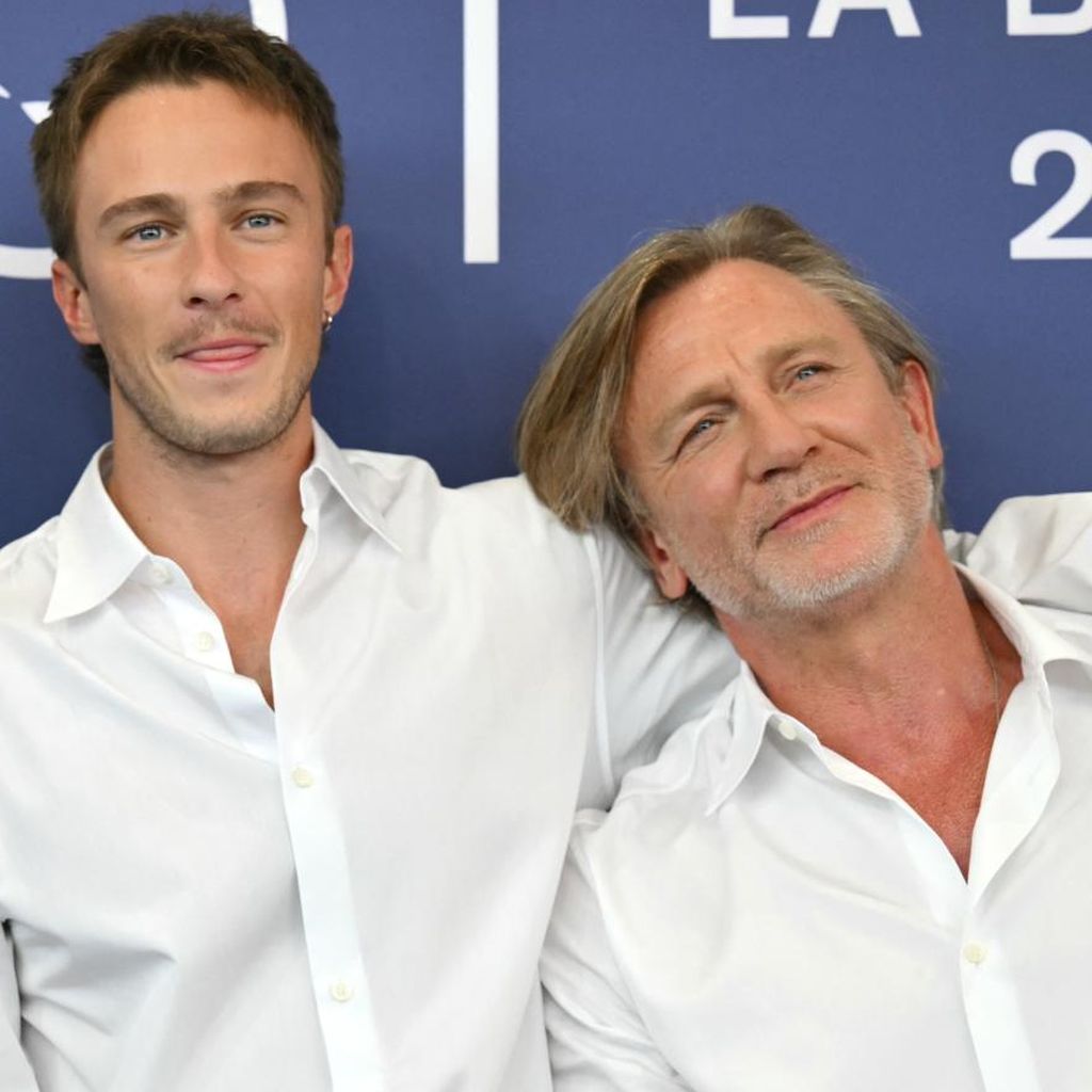 Drew Starkey und Daniel Craig im September 2024