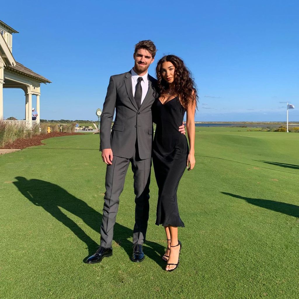 Drew Taggart und Chantel Jeffries, Oktober 2020