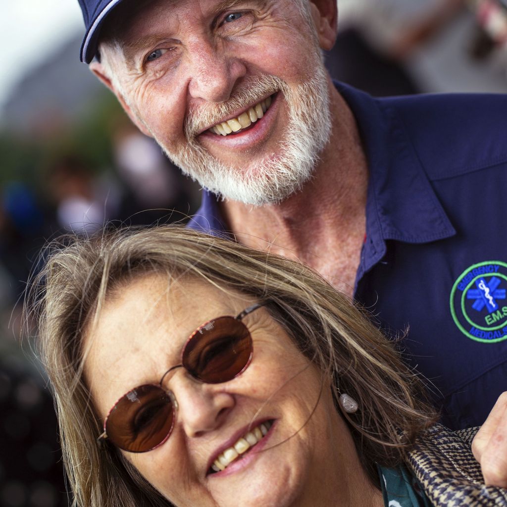 Dr. Bob mit seiner Frau Annette Miles in Köln