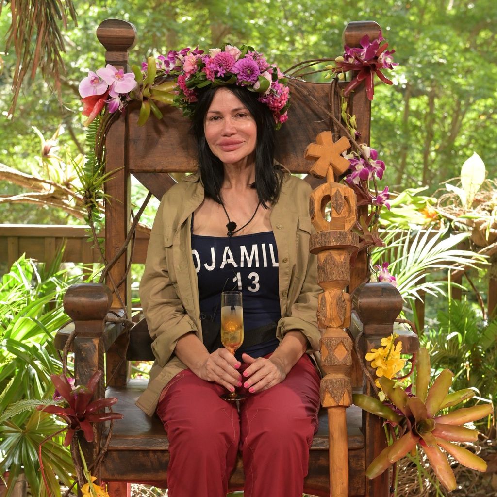 Dschungelkönigin Djamila Rowe