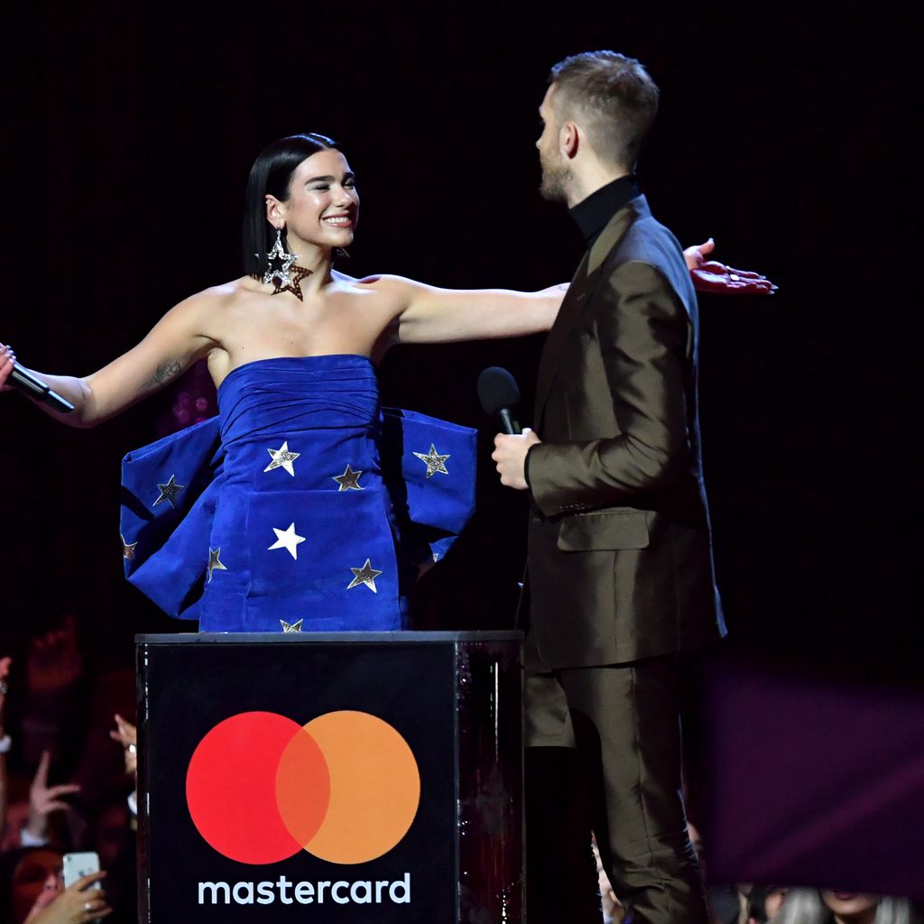 Dua Lipa und Calvin Harris bei den Brit Awards 2019