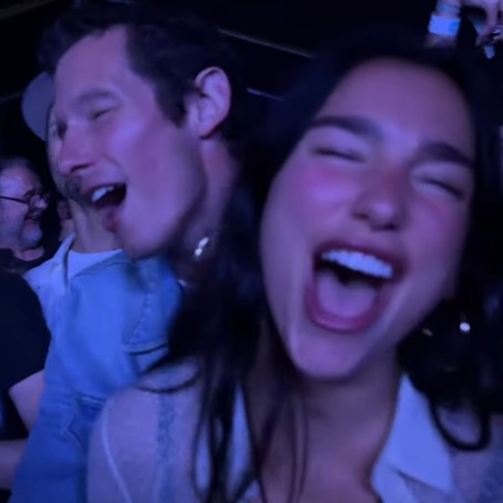 Dua Lipa und Callum Turner beim Oasis-Konzert, Juli 2025