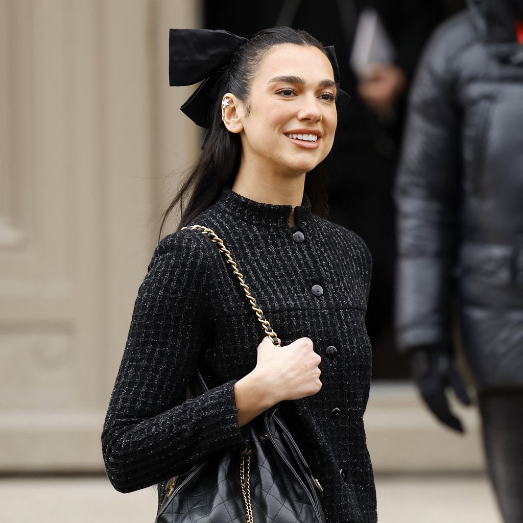 Sängerin Dua Lipa, Paris Fashion Week 2025