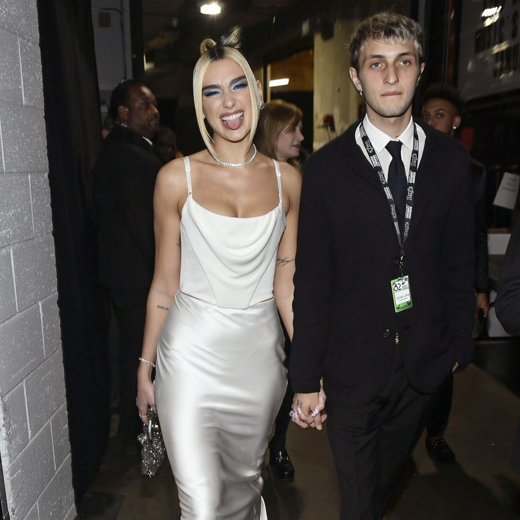 Dua Lipa und Anwar Hadid, Januar 2020