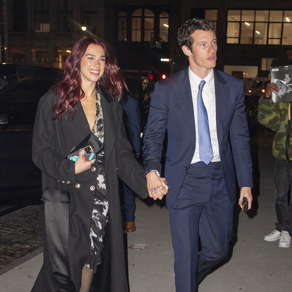 Dua Lipa und Callum Turner im April 2024 in New York City