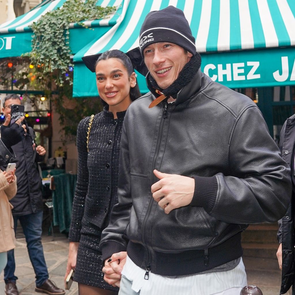 Dua Lipa und Callum Turner, Februar 2025