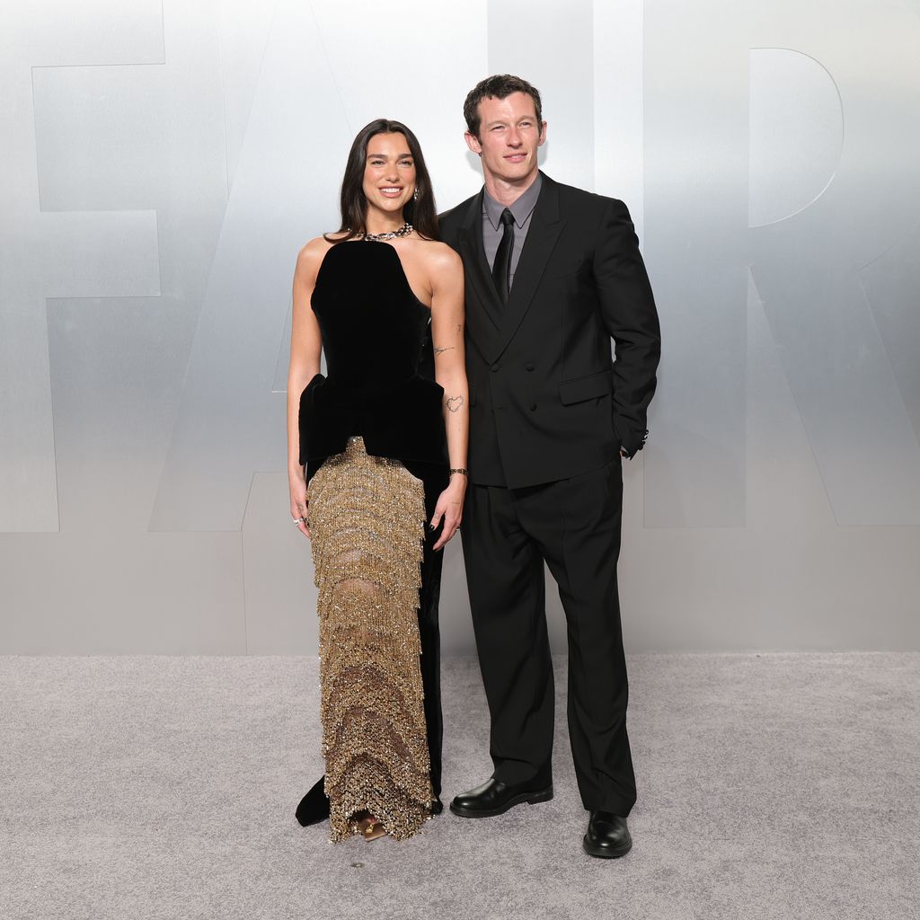 Dua Lipa und Callum Turner bei der Vanity Fair Oscar Party 2026