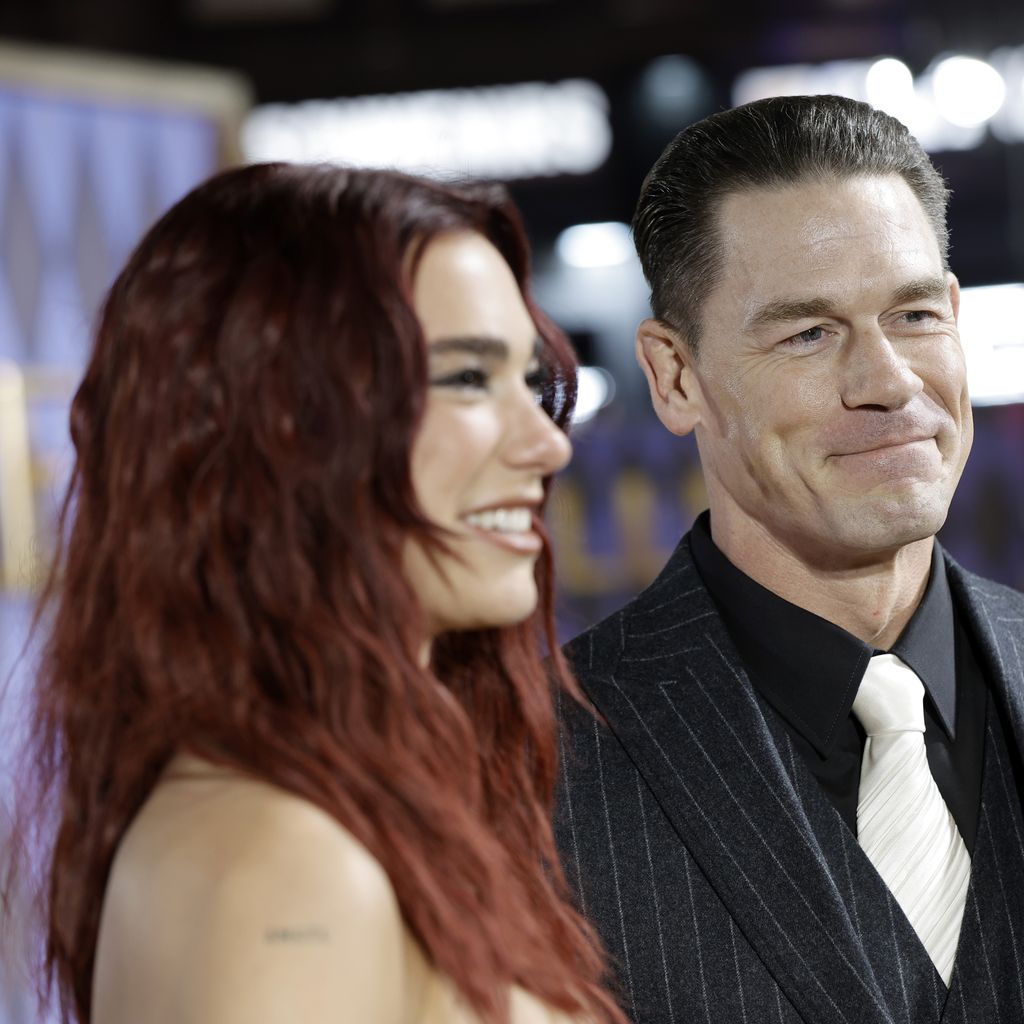 Dua Lipa und John Cena bei der Premiere von "Argylle"