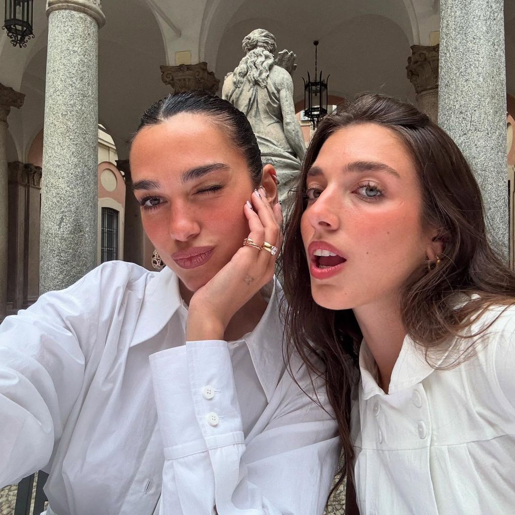 Dua und Rina Lipa im Juni 2025
