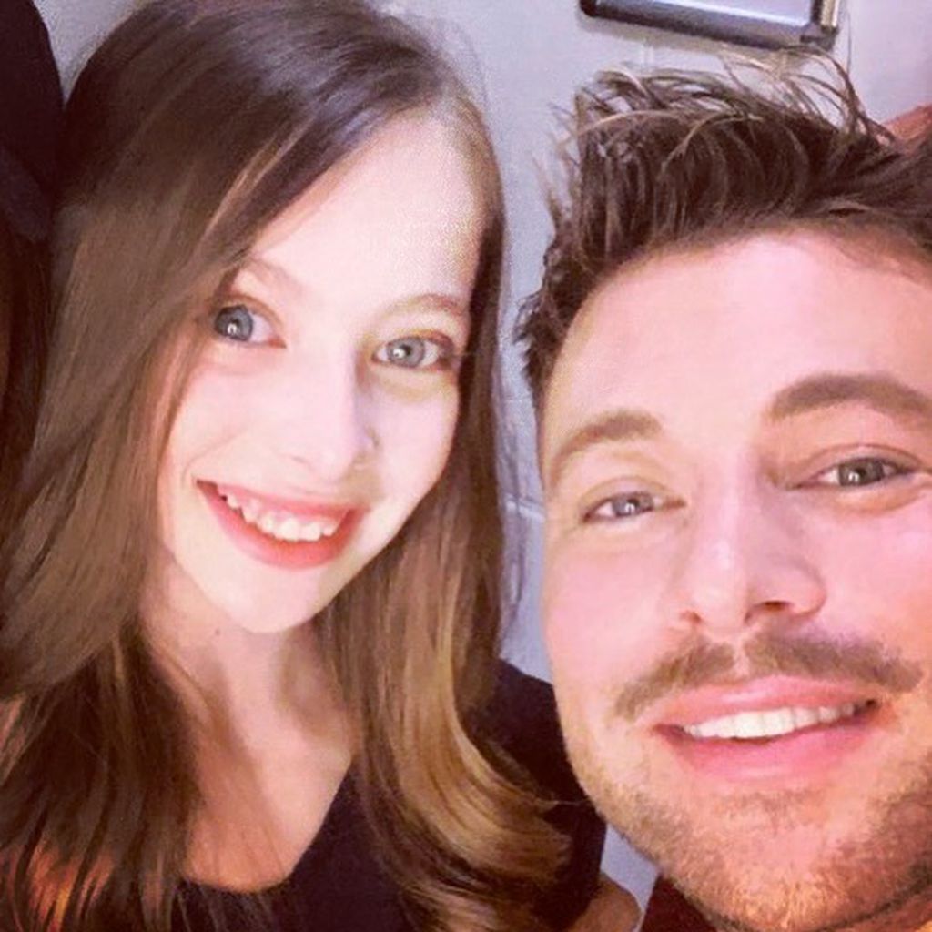 Duncan James und seine Tochter Tianie im Februar 2020