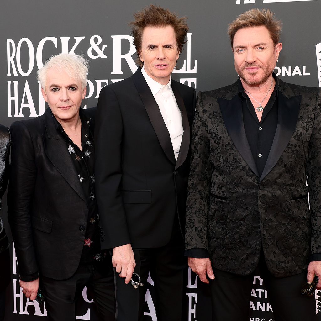 Die Mitglieder von Duran Duran im Jahr 2022