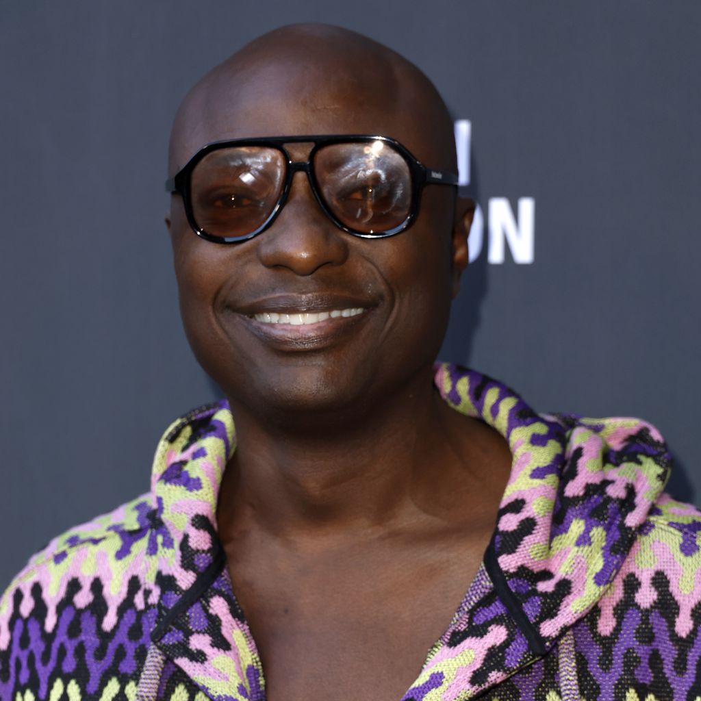 Durek Verrett bei der Vegan Fashion Week, Oktober 2023