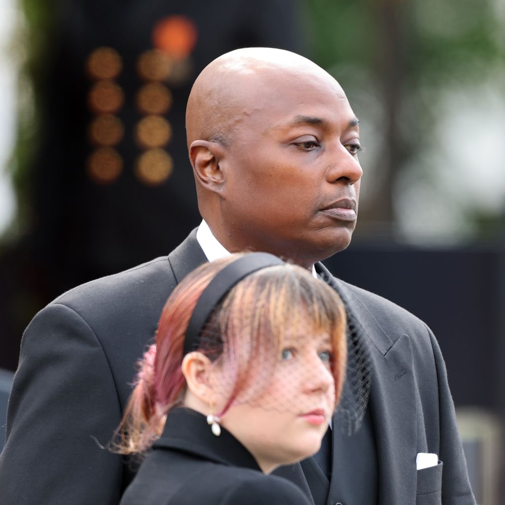 Durek Verrett und Maud Angelica Behn bei der Trauerfeier für König Harald V in Oslo am 9. September 2026