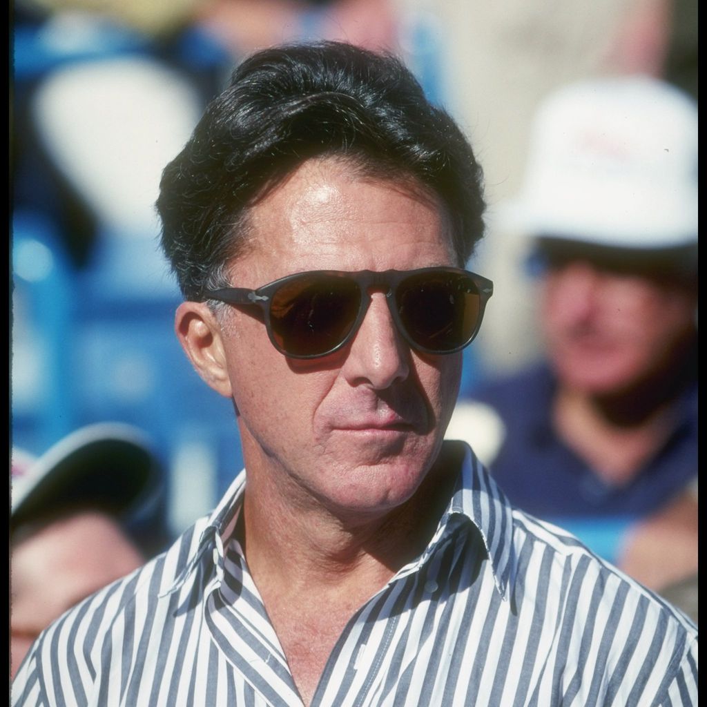 Dustin Hoffman in Los Angeles 1985
