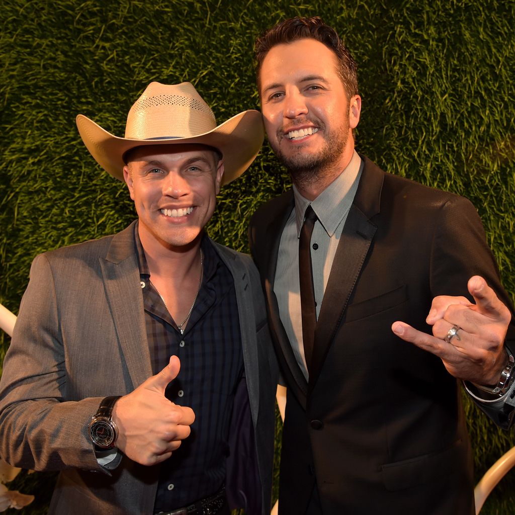 Dustin Lynch und singer Luke Bryan, Sänger