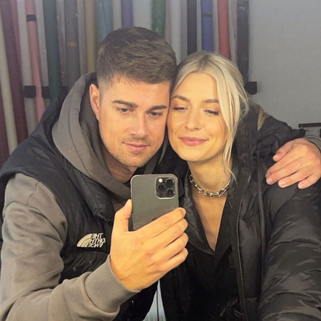 Dustin Schöne und Lena Gercke im November 2021