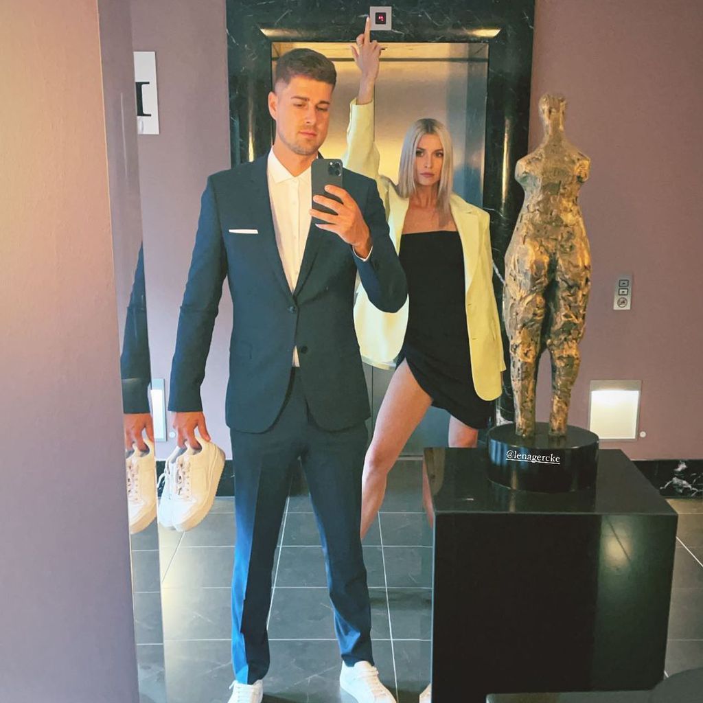 Dustin Schöne und Lena Gercke im Juni 2021