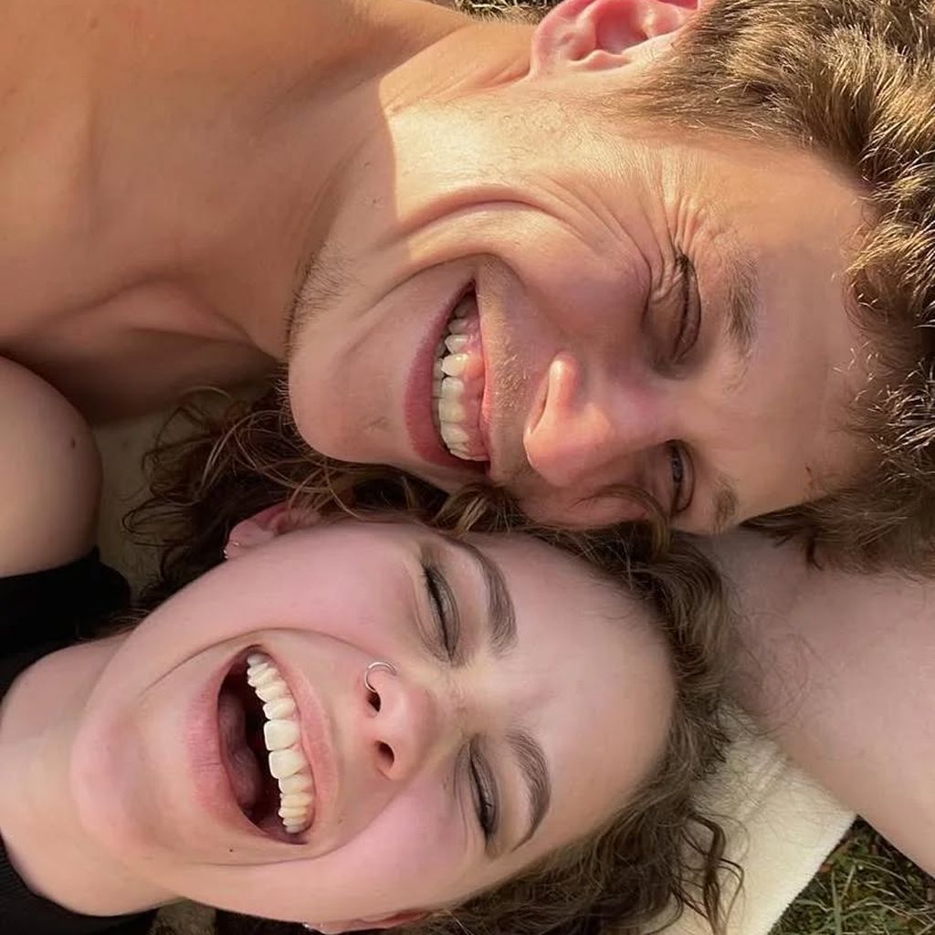 Pia Trümper und ihr Partner Dustin, Juni 2023