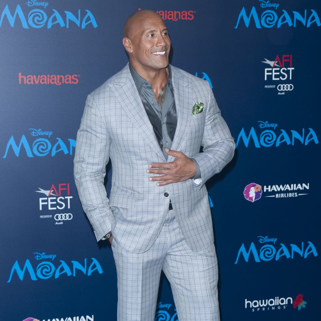 Dwayne Johnson bei der "Vaiana"-Filmpremiere 2016