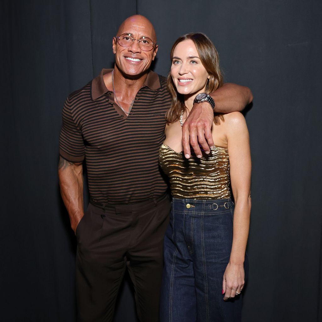 Dwayne Johnson und Emily Blunt, September 2025