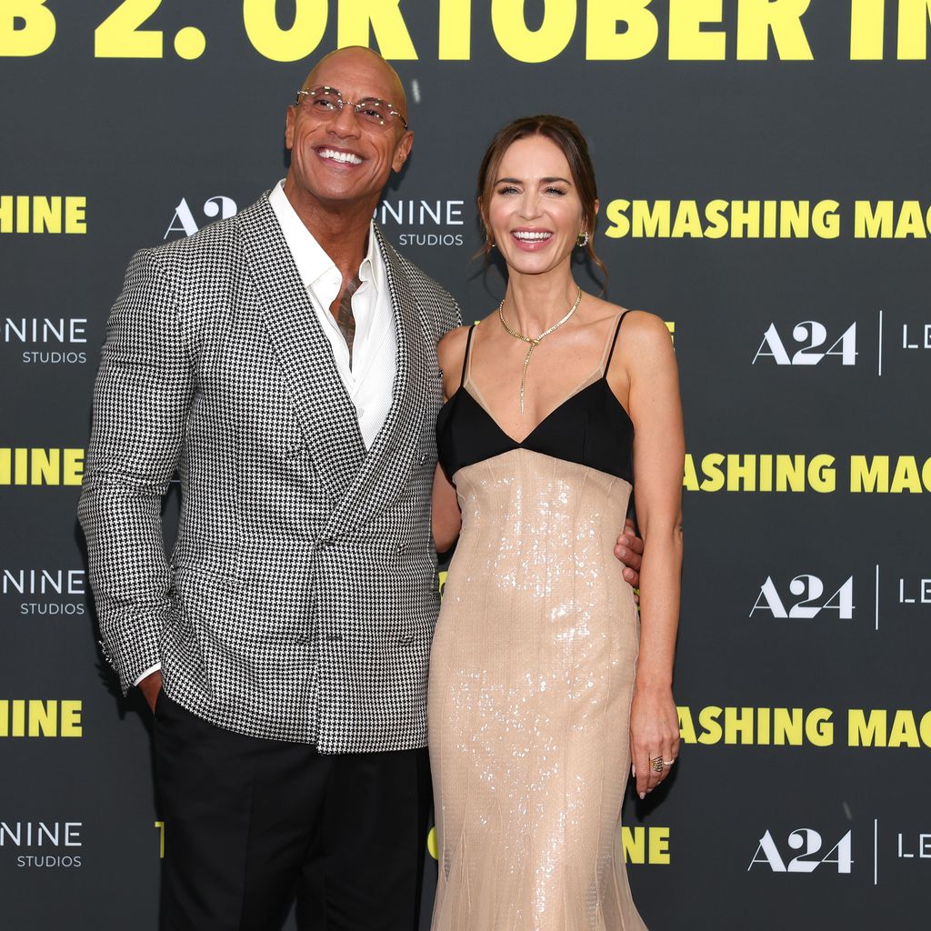 Dwayne Johnson und Emily Blunt, September 2025