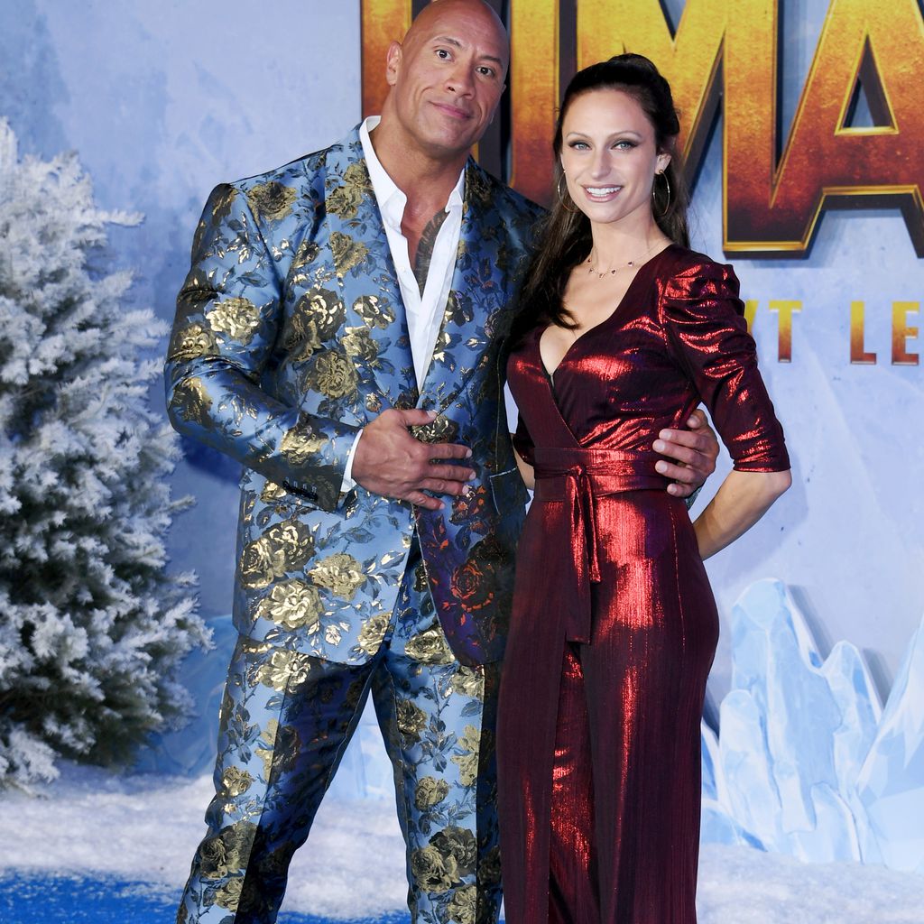Dwayne Johnson und Lauren Hashian