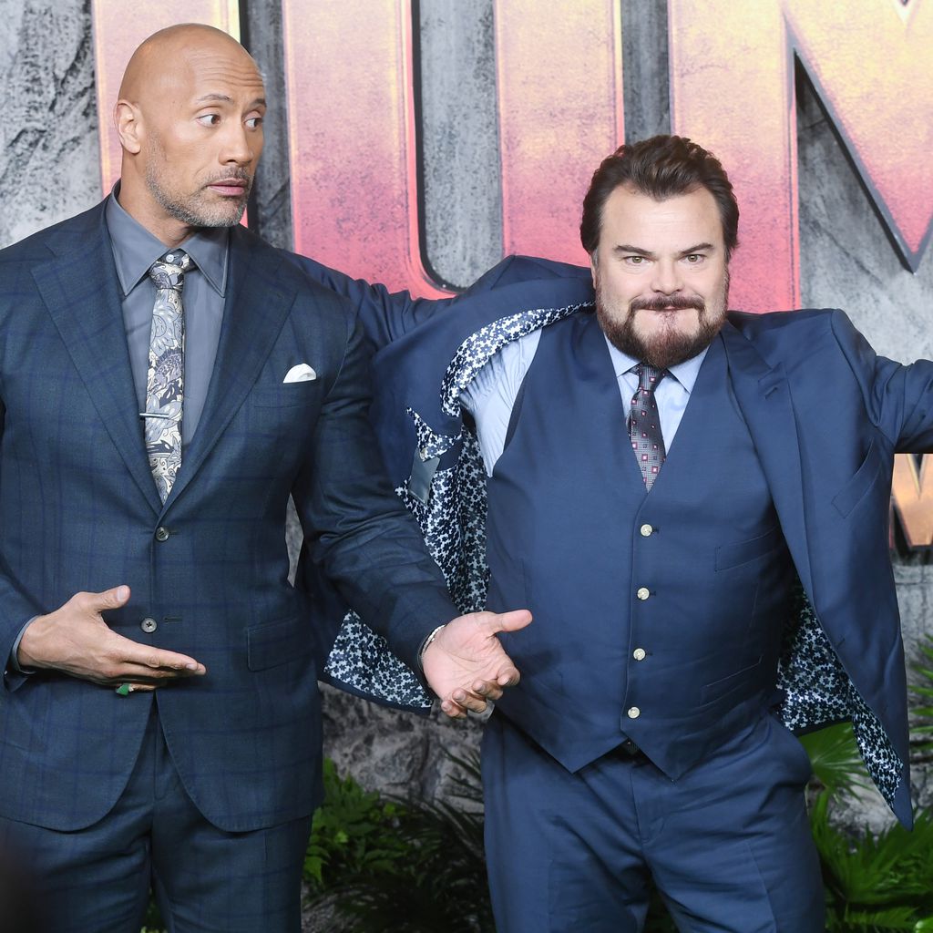 Dwayne "The Rock" Johnson, Jack Black und Kevin Hart