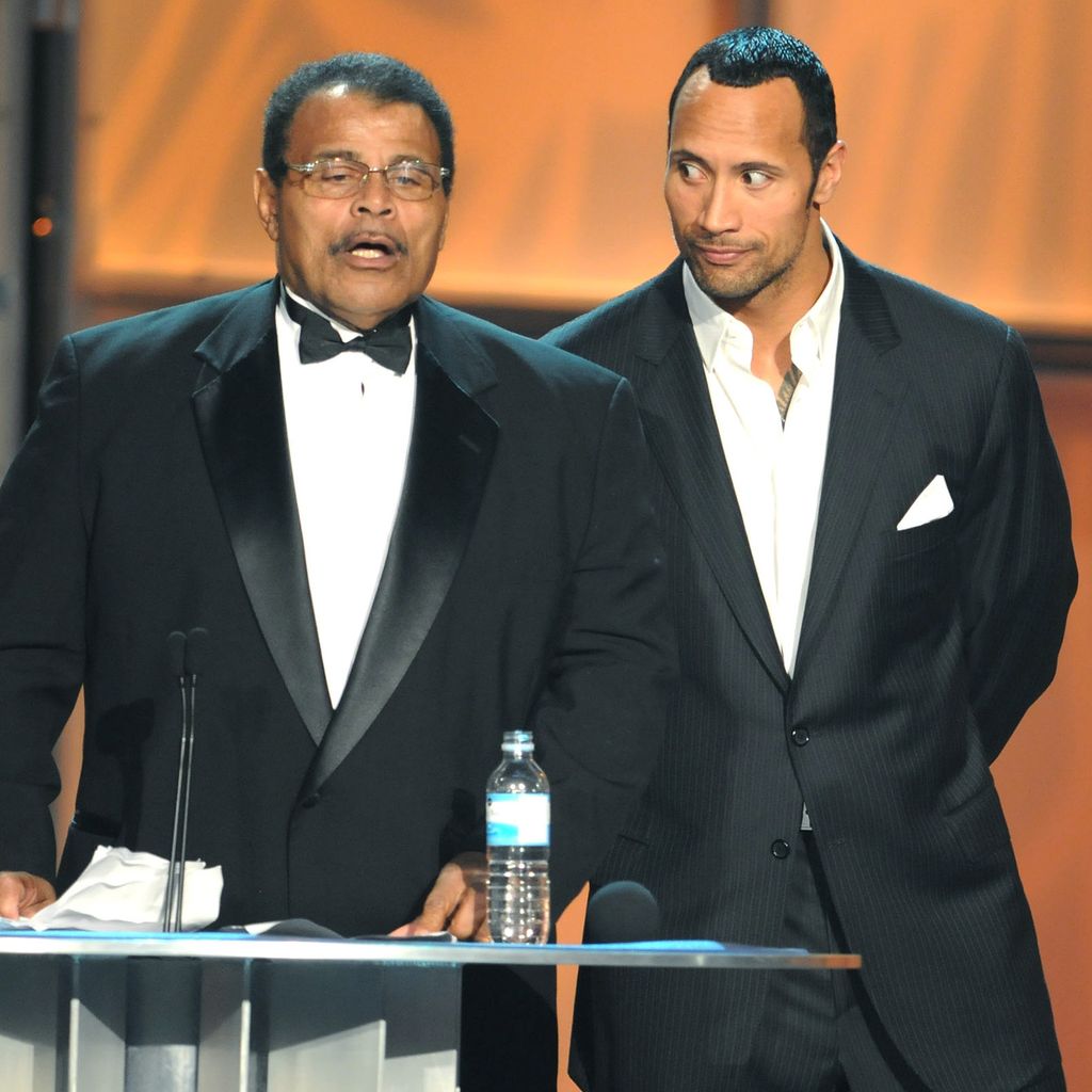 Dwayne "The Rock" Johnson und sein Vater Rocky