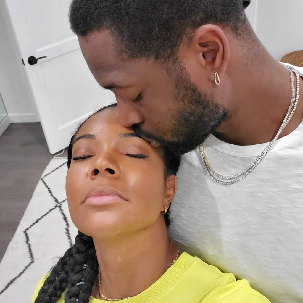 Gabrielle Union mit ihrem Ehemann Dwyane Wade
