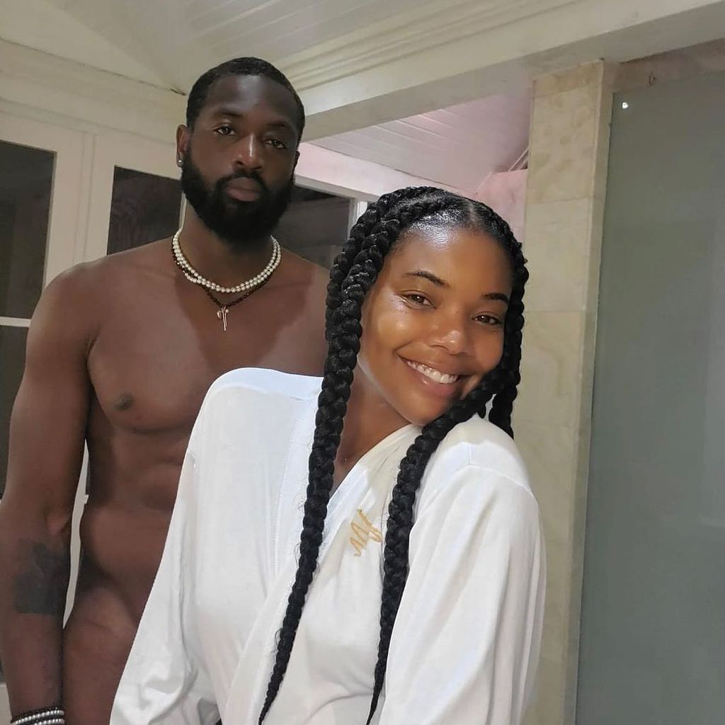 Dwyane Wade und Gabrielle Union im Januar 2021