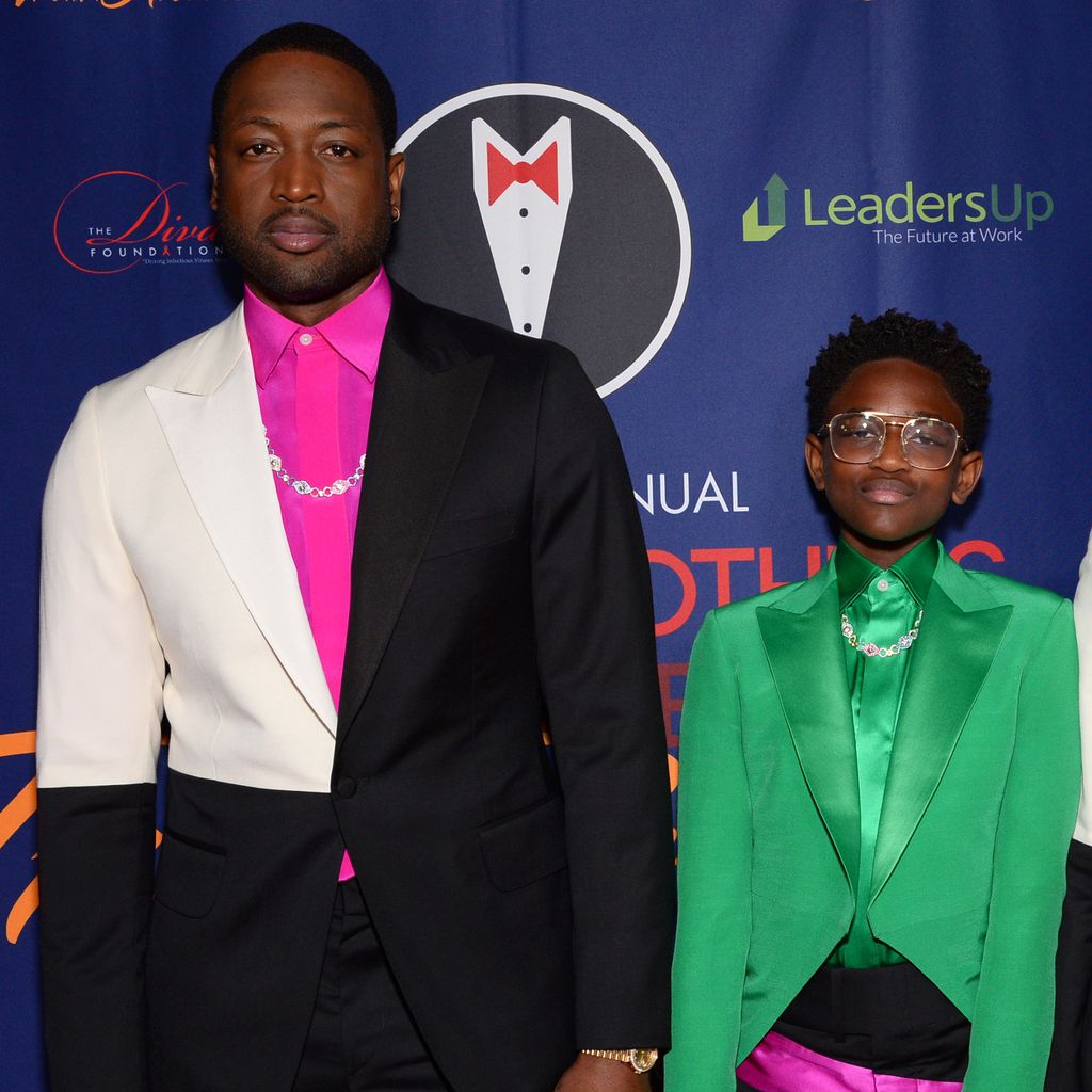 Dwyane Wade, Zaya Wade und Gabrielle Union im März 2020