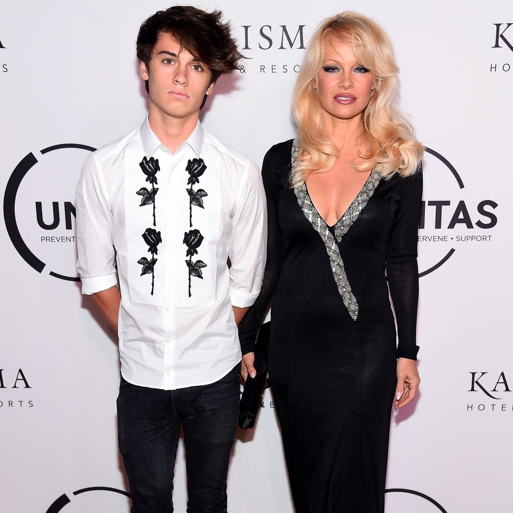 Dylan Jagger Lee und Pamela Anderson bei der UNITAS Gala Against Human Trafficking