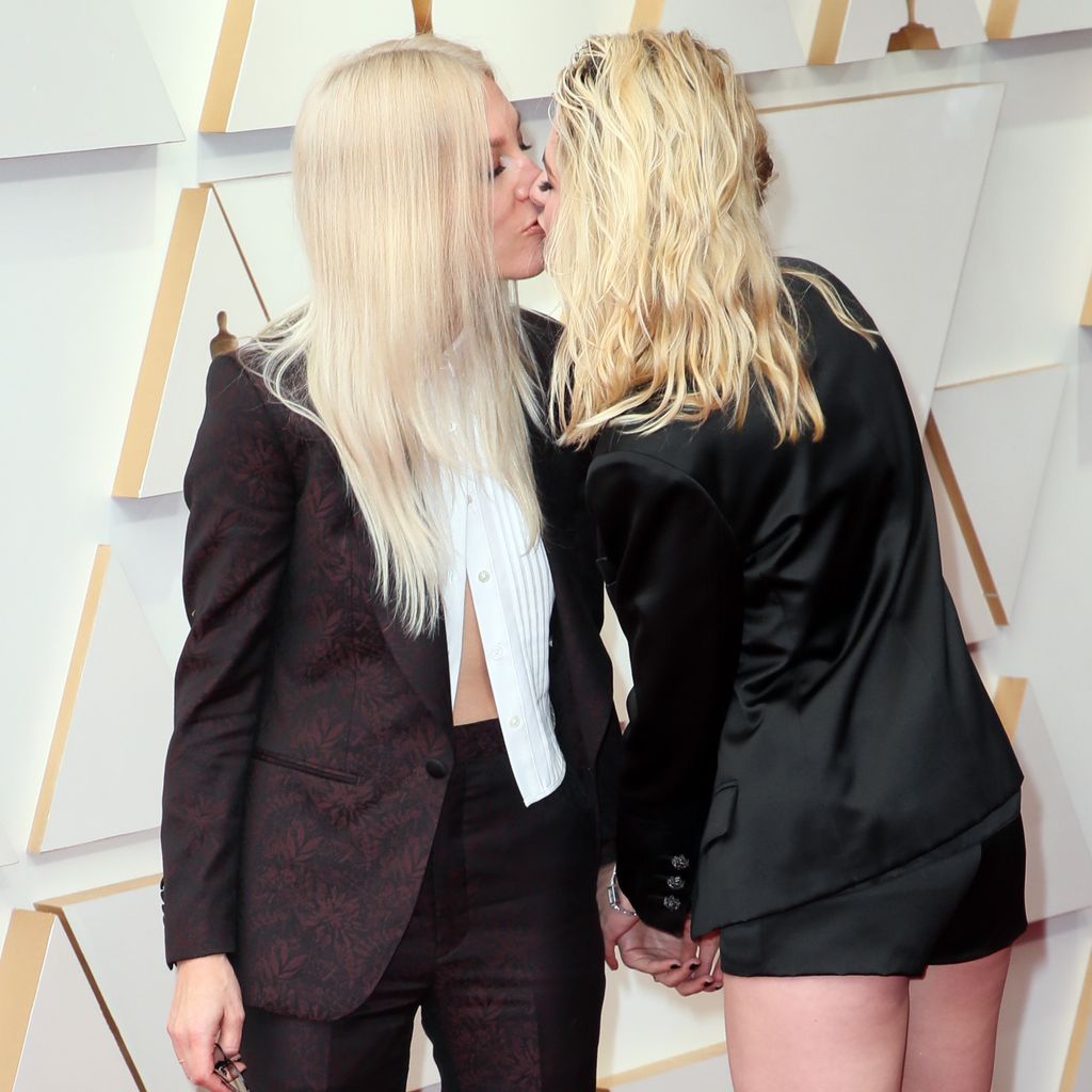 Dylan Meyer und Kristen Stewart im März 2022