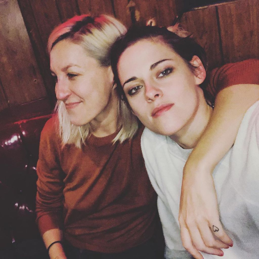 Dylan Meyer und Kristen Stewart, April 2020