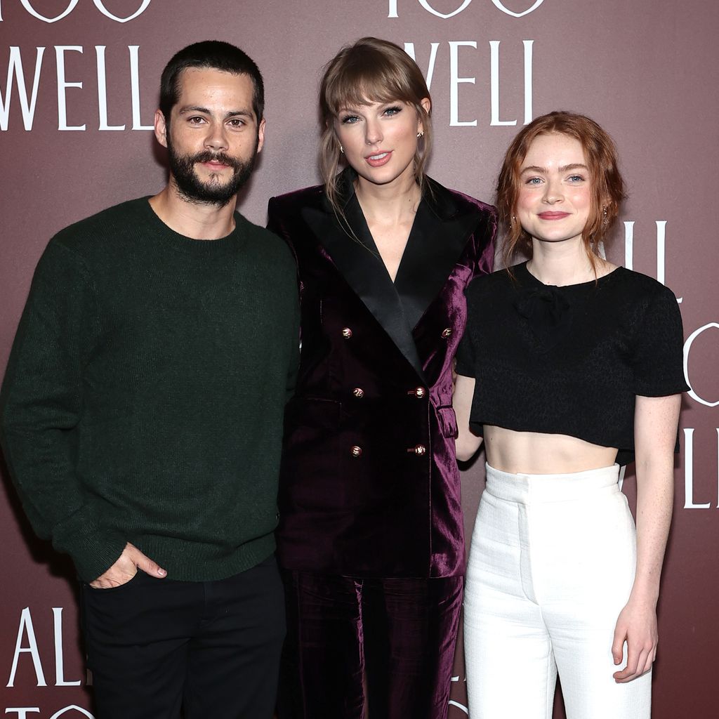 Dylan O'Brien, Taylor Swift und Sadie Sink bei der Premiere des Kurzfilms "All Too Well"