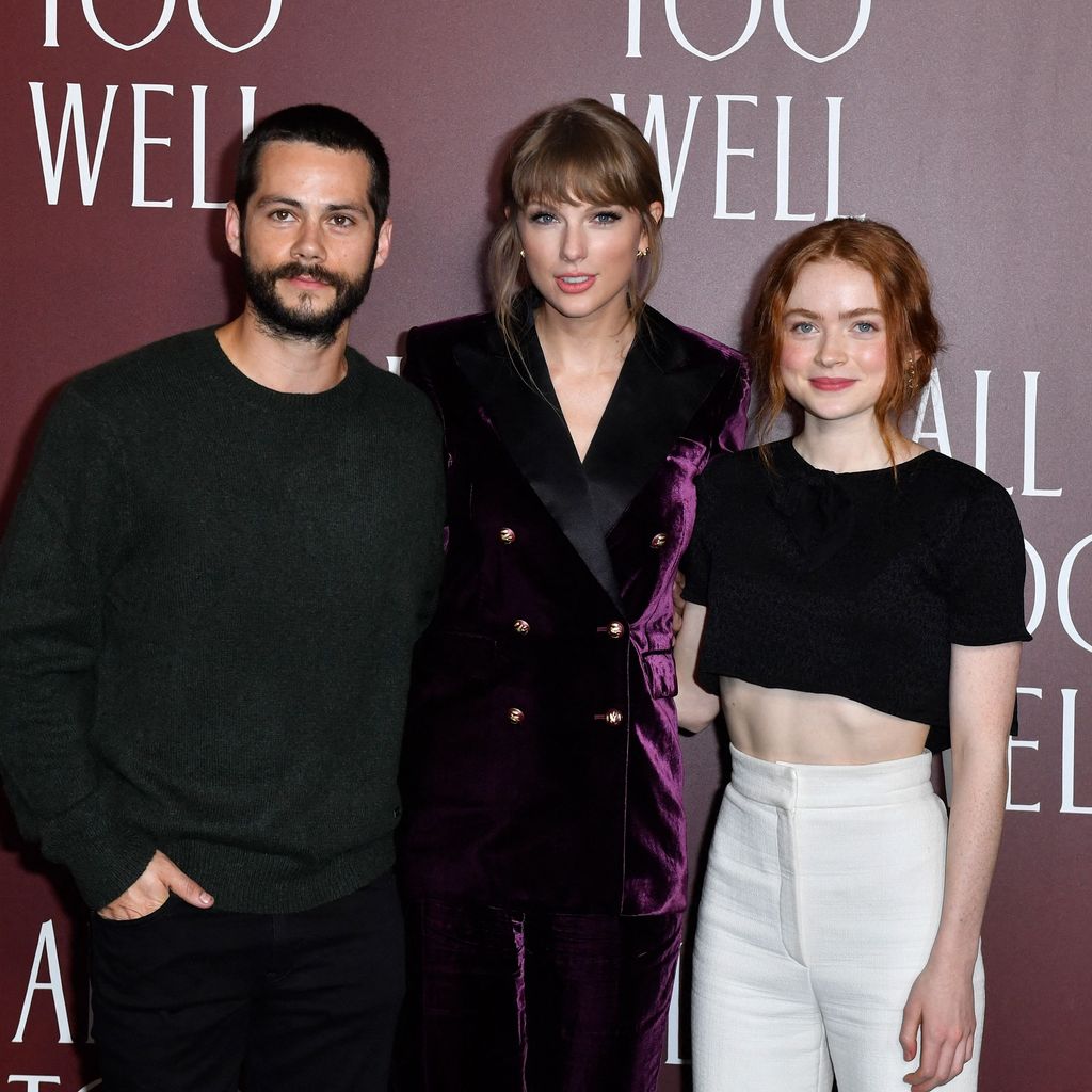 Dylan O'Brien, Taylor Swift und Sadie Sink bei der Premiere von "All Too Well"