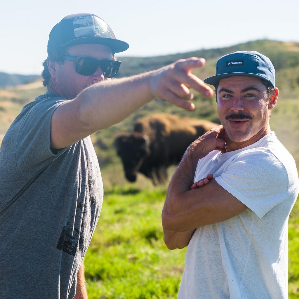 Dylan und Zac Efron im Februar 2022