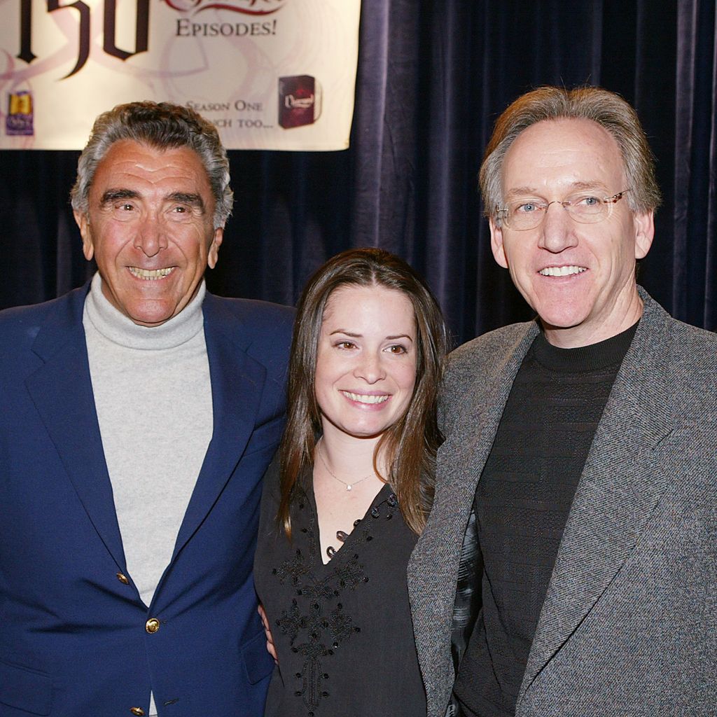 E. Duke Vincent mit "Charmed"-Darstellerin Holly Marie Combs und Brad Kern