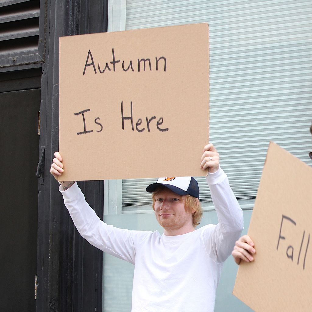 Ed Sheeran in New York, September 2023