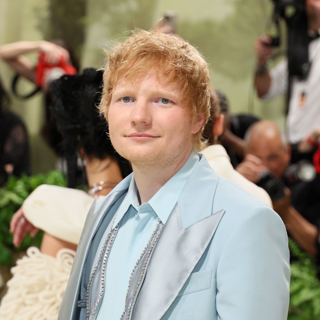 Ed Sheeran bei der Met Gala 2024