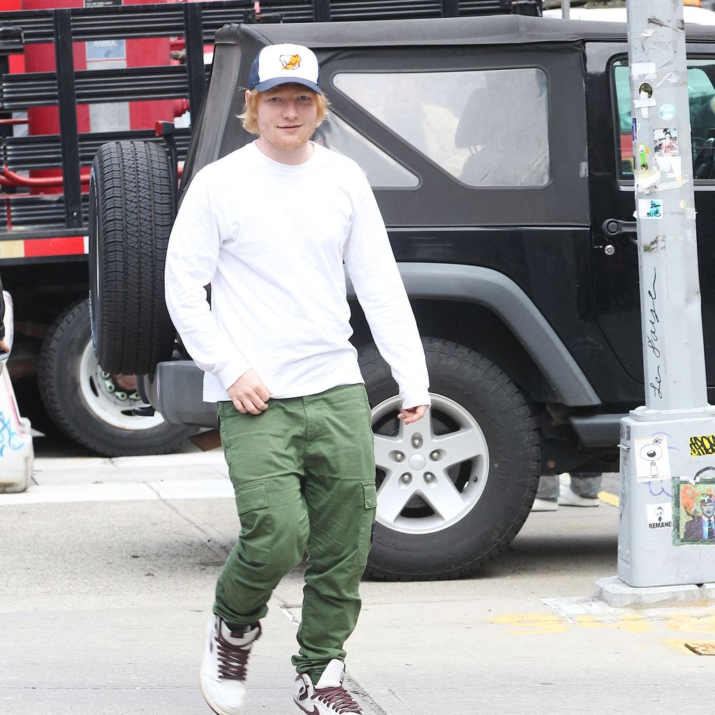 Ed Sheeran in NYC