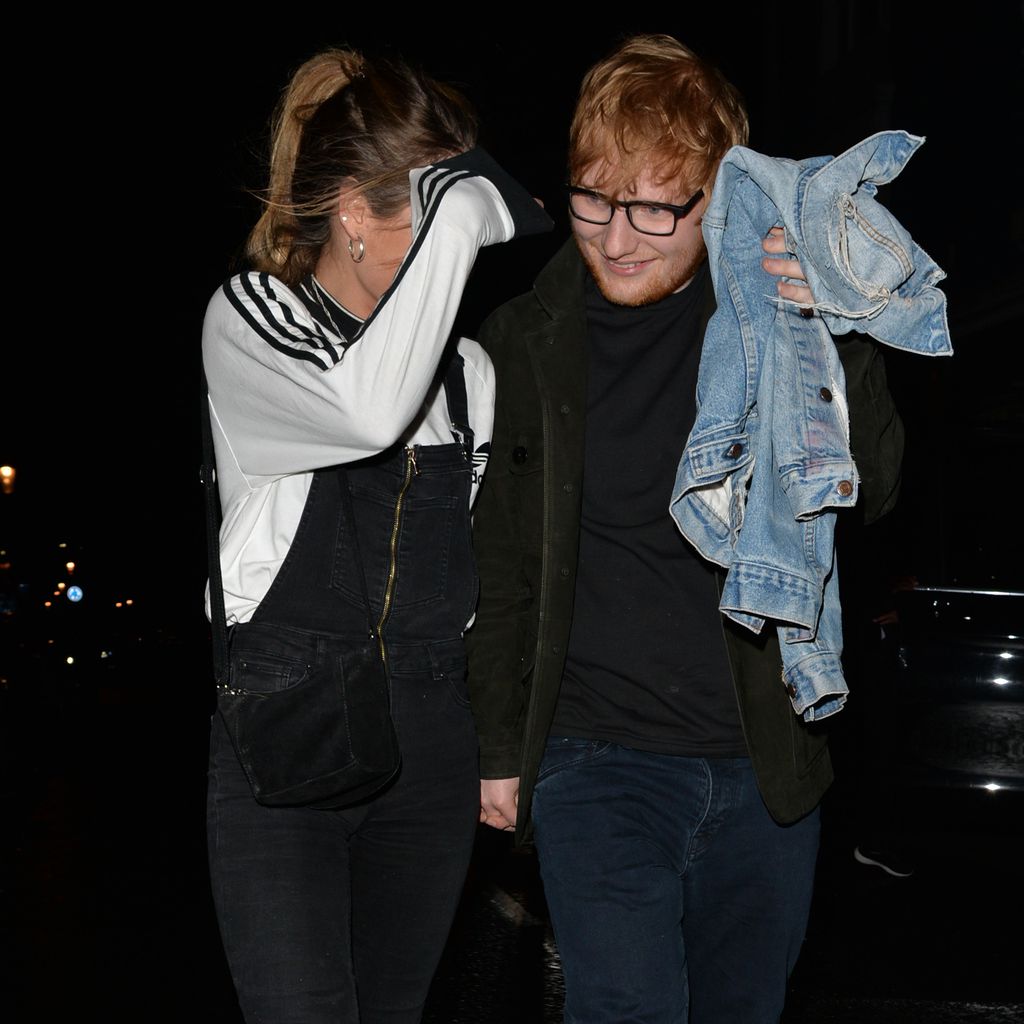 Ed Sheeran mit seiner Frau Cherry