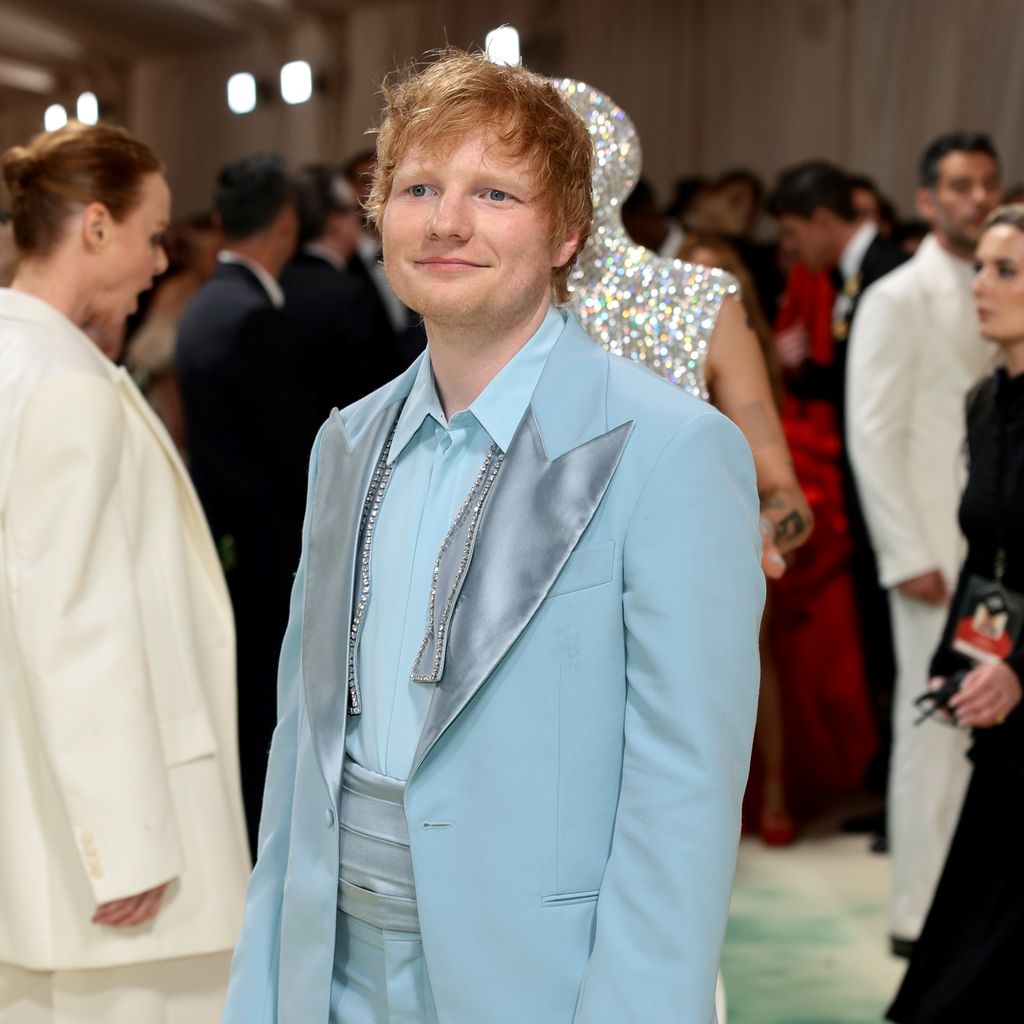Ed Sheeran auf der Met Gala 2024
