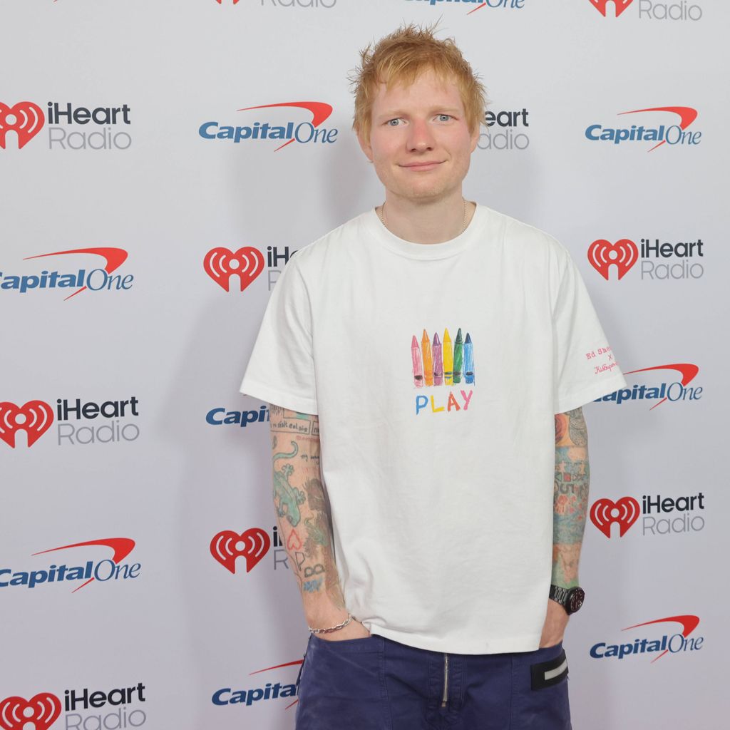 Ed Sheeran beim iHeartRadio Music Festival 2025 in Las Vegas